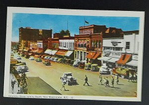 Mint British Columbia New Westminster Columbia Street South View RPPC