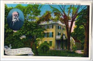 Home of James Russell Lowell, Cambridge MA