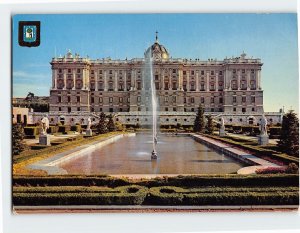 Postcard Royal Palace, Madrid, Spain