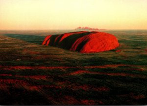 Australia Ayers Rock and The Olgas At Sunrise Central Australia