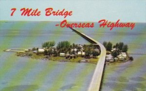 Florida Seven Mile Bridge Over Pigeon Key In The Florida Keys