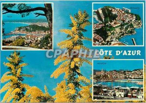 'Modern Postcard Souvenir of the Cote d''Azu Nice Monaco Menton'