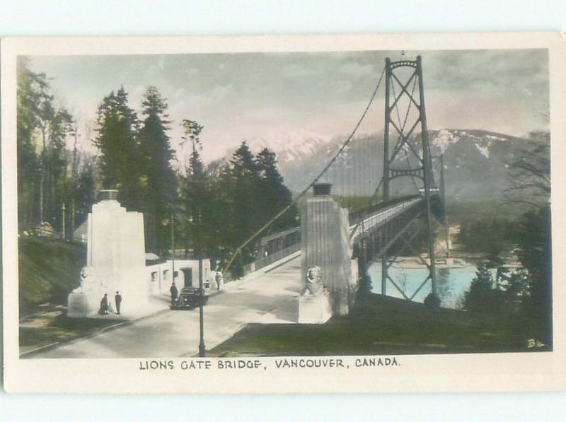 old rppc NICE VIEW Vancouver British Columbia BC W0831