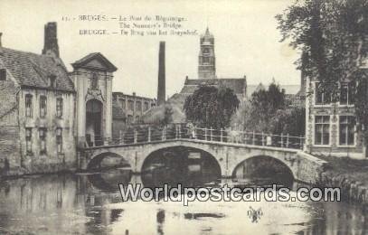 Le Pont du Beguinage Bruges, Belgium Unused 