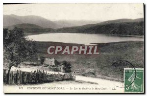 Old Postcard Mont Dore Surroundings Lac de Guery and Mont Dore