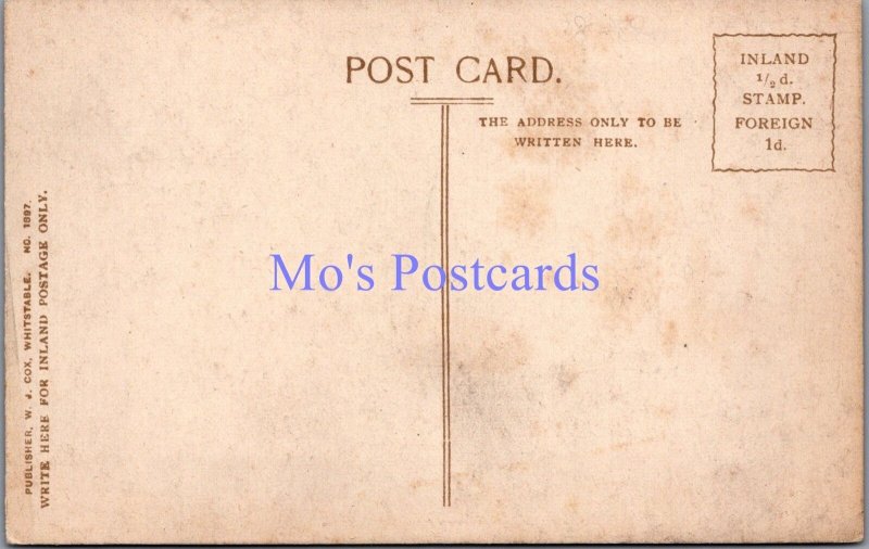 Kent Postcard - Whitstable Damage By Flood, November 29th 1897 - RS37714