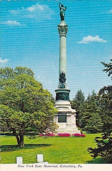 New York State Memorial Gettysburg Pennsylvania