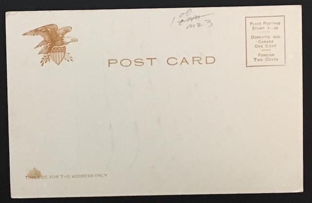 Whitehall Bldg NY Illustrated Post Card Co 156 Glitter Highlights