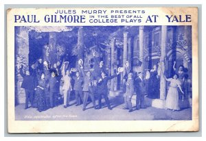 Vintage 1905 Postcard JULES MURRAY Presents PAUL GILMORE in AT YALE