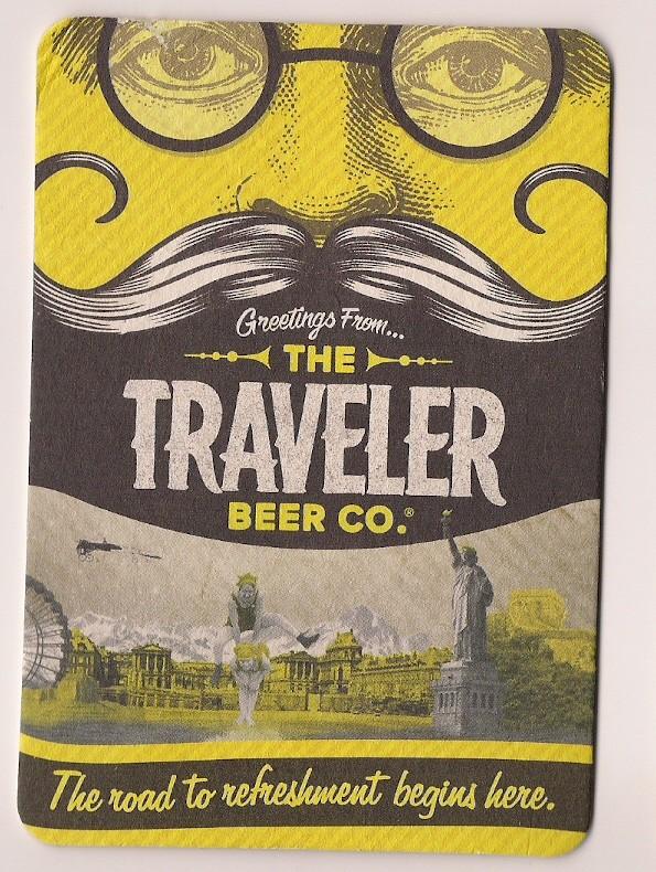 Traveler Beer Co. - Post Card/Coaster - Unused(Not Posted)