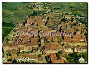 Modern Postcard Riquewihr View Aerienne