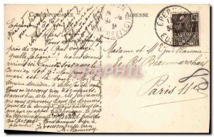 Old Postcard Epernon Vue Generale