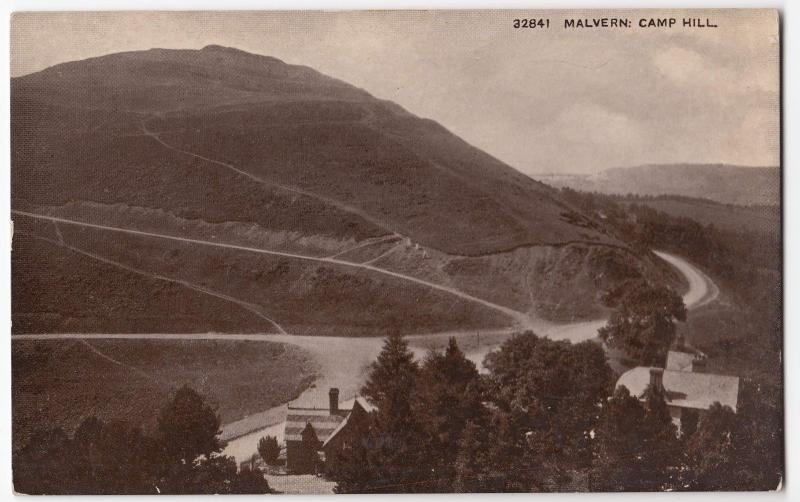 Worcestershire; Malvern, Camp Hill PPC Unposted, By Photochrom, Carbofoto 