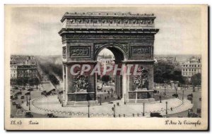 Old Postcard Paris L & # Triumph 39Arc