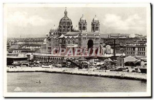 Old Postcard Marseille La Cathedrale