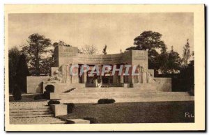 Old Postcard The City resurgent Reims moument high by the City of Reims