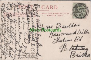 Genealogy Postcard - Boulton or Bouldon?, Patchway, Bristol GL1351