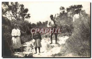 PHOTO CARD Peasants Folklore