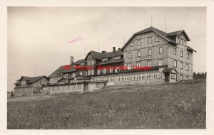 Czech Republic, Cerny Dul, RPPC, Lisci Bouda Hotel, Exterior View, Photo