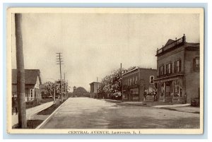 c1910 Central Avenue Lawrence Long Island New York NY Unposted Antique Postcard 