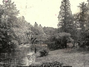 C.1900 Early Scene in Central Park, NYC Postcard P123