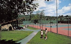 The Fallsview Tennis Court Ellenville, New York  
