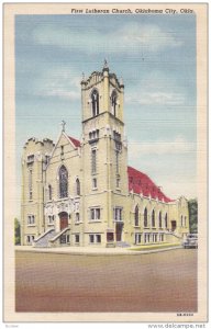 OKLAHOMA CITY , Oklahoma , 30-40s : First Lutheran Church