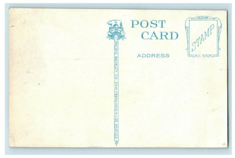 1920's Civic Center, San Francisco, California Postcard P182 