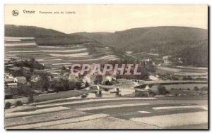 Old Postcard Vresse Panorama taken of Laforet