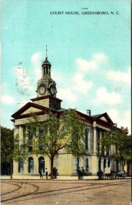 North Carolina Greensboro Court House 1908