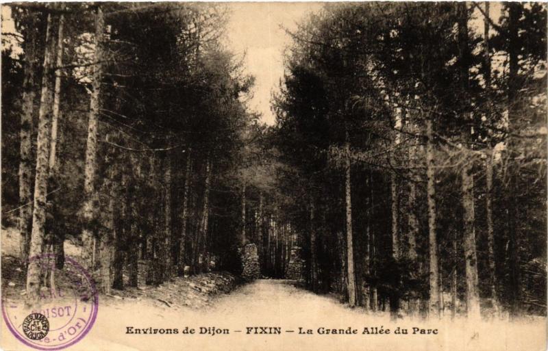 CPA Env. de DIJON - FIXIN - La Grande Allée du Parc (586341)