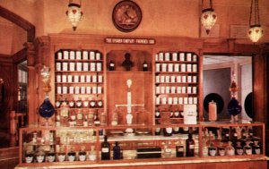 19th Century Prescription Counter,Upjohn Pharmacy,Disneyland BIN