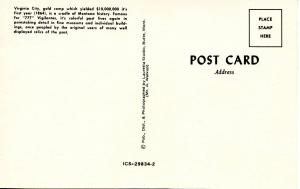 MT - Virginia City, Bird's Eye View