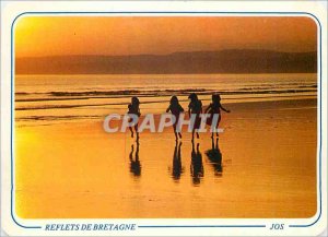 Postcard Modern Dance Reflections of Britain into the sunset