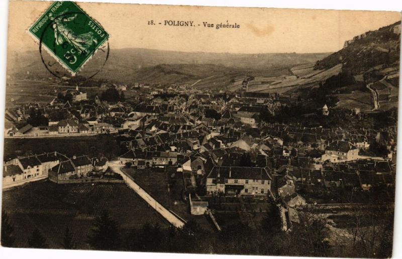 CPA POLIGNY - Vue générale (211554)