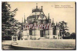 Old Postcard Dreux Chapelle St Louis Sepulture of Familie Orleans