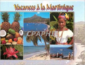 Postcard Modern Holidays in Martinique