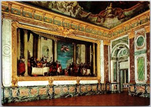 VINTAGE POSTCARD CONTINENTAL SIZE HERCULES DRAWING ROOM AT PALACE OF VERSAILLES