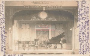 IN, Arcola, Indiana, RPPC, Theater Stage, 1907 PM, Photo