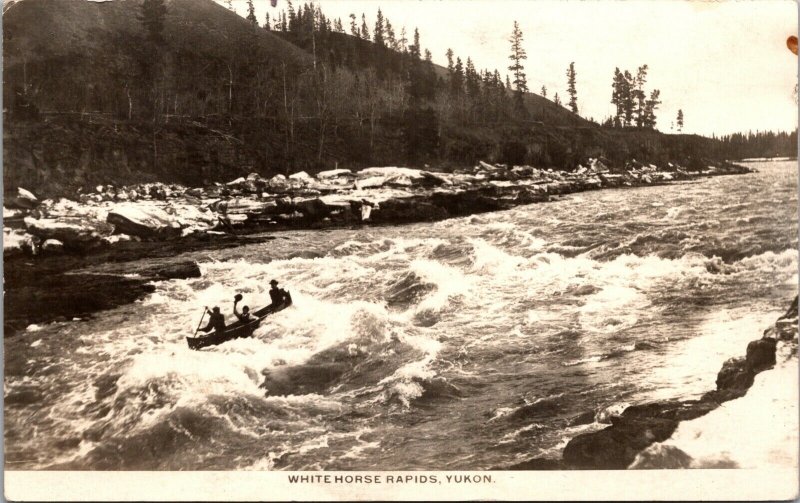 Real Photo Postcard Whitehorse Rapids Yukon Territory Canada~2006 