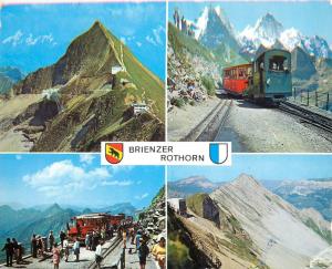 Switzerland Brienzer Rothorn mount peak train Bahn attractive rabbit stamp