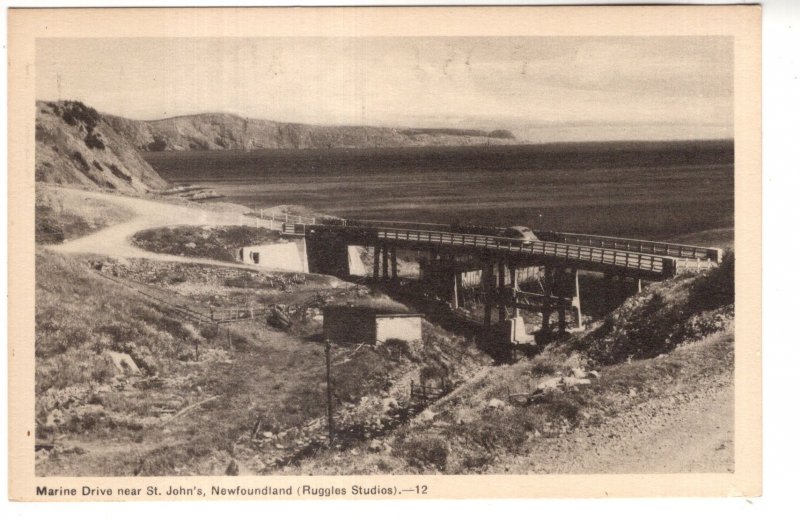 Marine Drive Bridge, Near St. John's Newfoundland