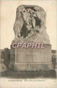 Old Postcard 2 Valencian monument j b Carpeaux