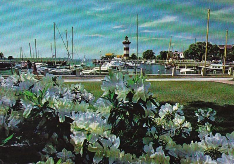 South Carolina Hilton Head Island Harbour Town Lighthouse & Marina 1982