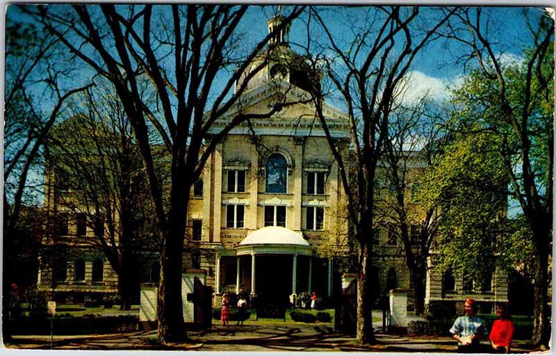 Postcard SCHOOL SCENE Hackettstown New Jersey NJ AN1177