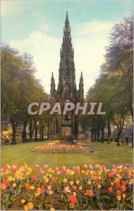 Modern Postcard The Scott Monument Edinburgh