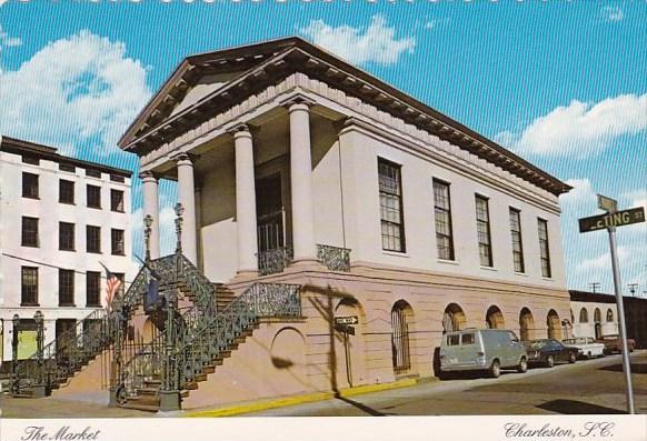 The Market At The Corner Of Meeting And Market Streets Charleston South Carolina