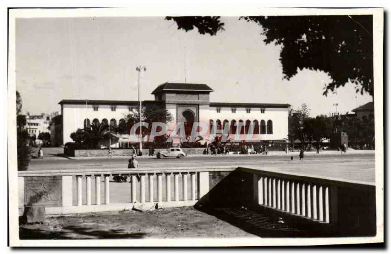 Old Postcard Casablanca Courthouse marco