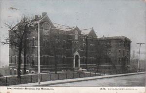 Iowa Des Moines Iowa Methodist Hospital 1910