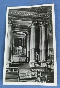 Vintage Real Photo  Postcard  Castle Howard The Chapel  Yorkshire D1B